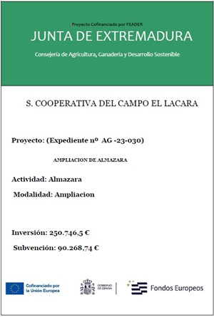 Cartel ayudas almazara 300